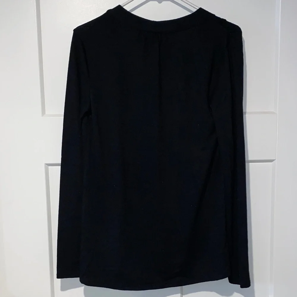EUC Banana Republic Black Open Front Cardigan XS - Picture 3 of 5